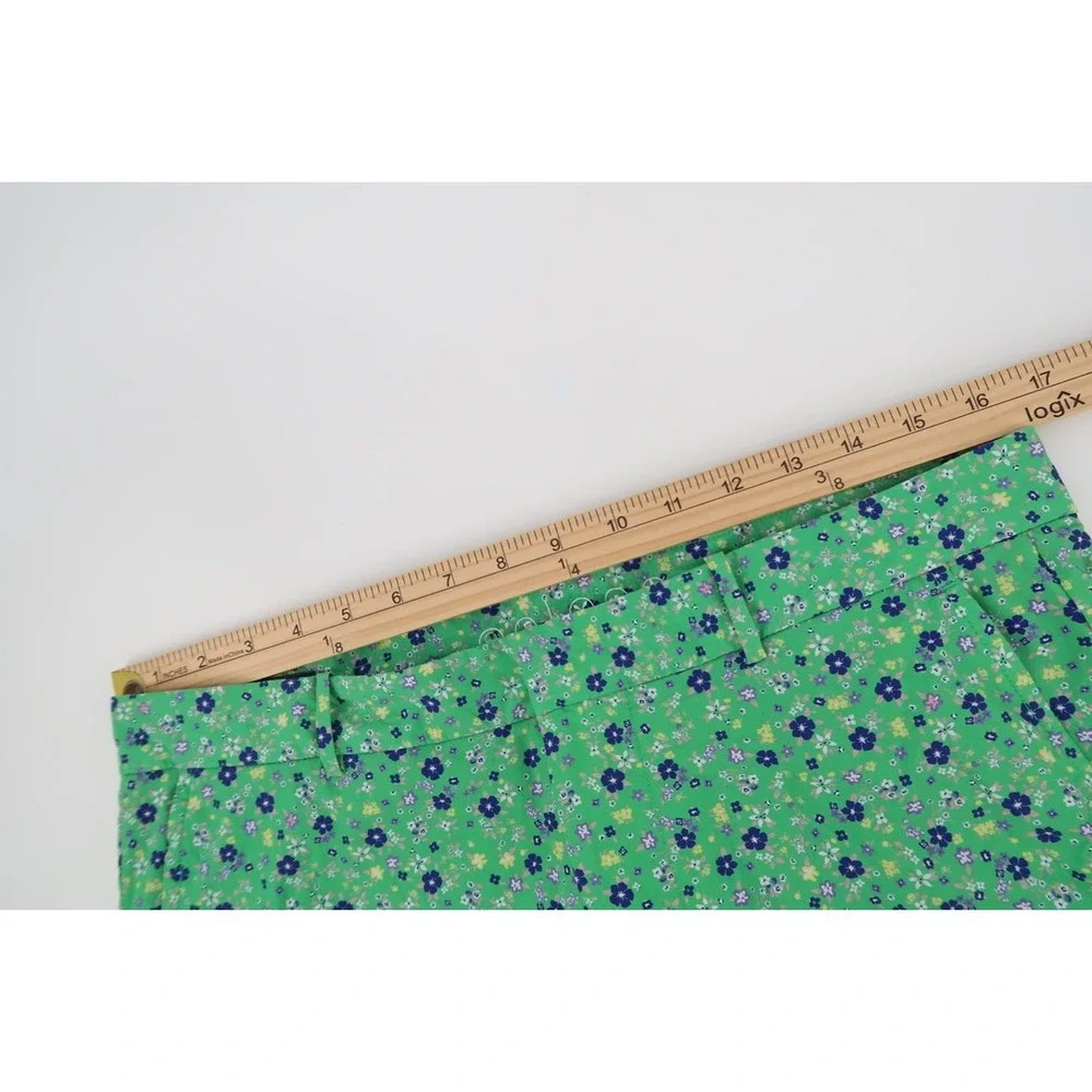 Polo Ralph Lauren Golf Shorts Mens 32 Green Floral Print Performance Lined Nylon